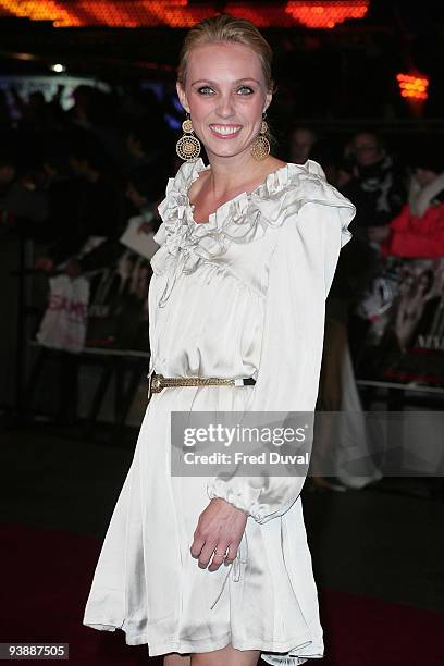 Camilla Dallerup attends the World Premiere of 'Nine' at Odeon Leicester Square on December 3, 2009 in London, England.