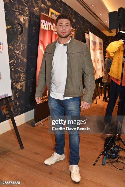 Duncan James attends the press night after party for "Ruthless! The Musical" at The Ham Yard Hotel on March 27, 2018 in London, England.