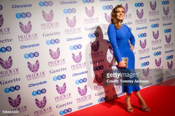 Kym Marsh attends the Pride Of The North East Awards 2018 at Banqueting Hall on March 27, 2018 in Newcastle upon Tyne, England.