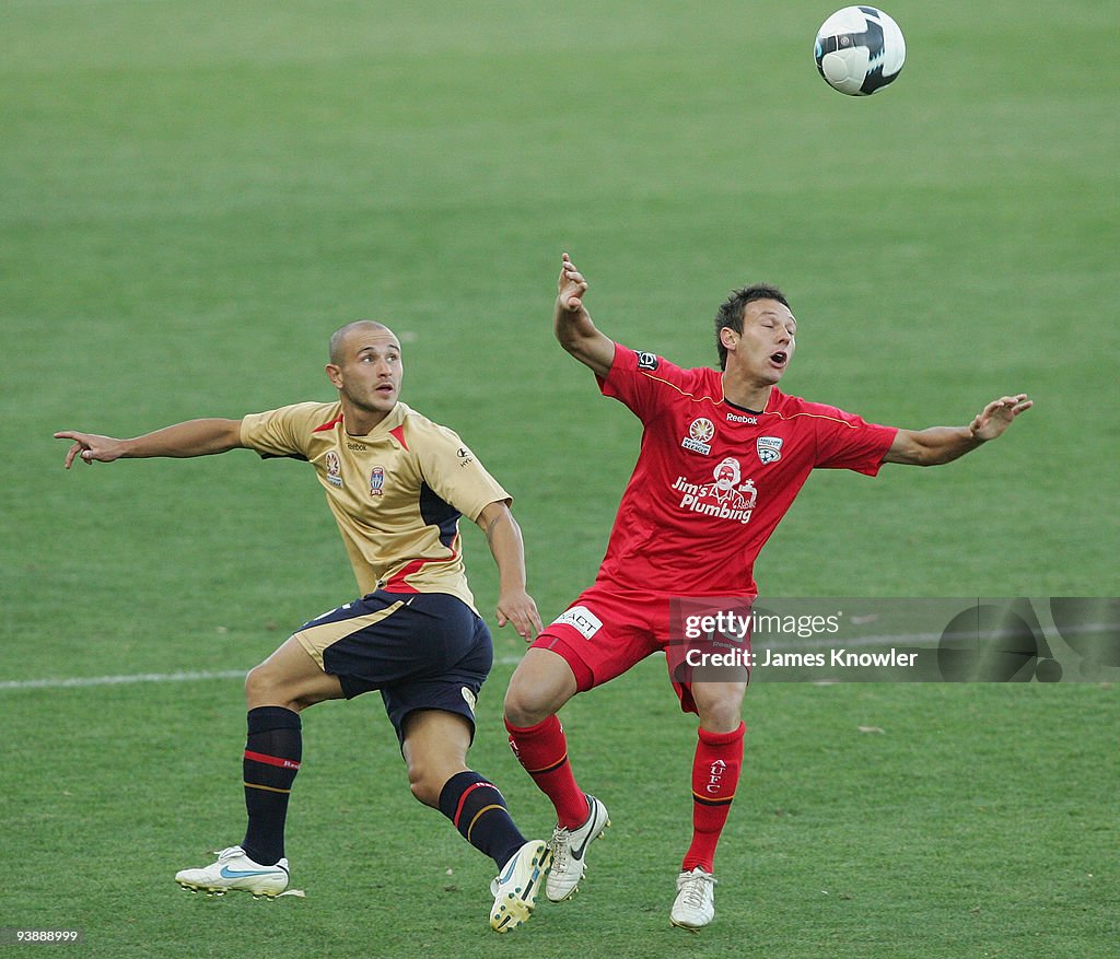 A-League Rd 17 - Adelaide v Jets