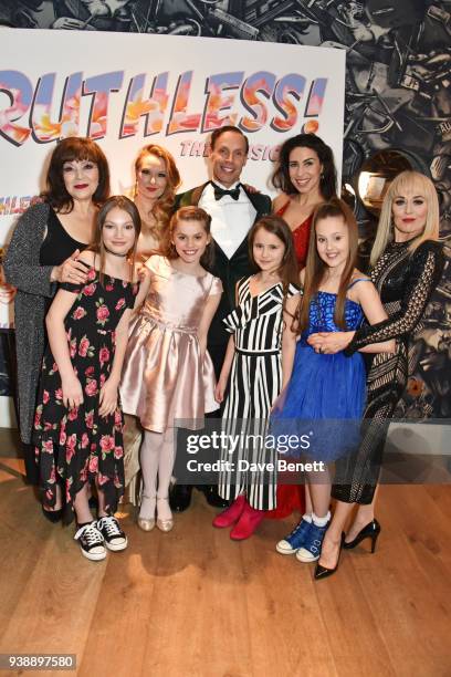 Cast members Harriet Thorpe, Lucy Simmonds, Lara Denning, Fifi Bloomberg-Khier, Jason Gardiner, Charlotte Breen, Kim Maresca, Anya Evans and Tracie...