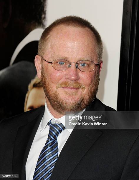 Screenwriter Anthony Peckham arrives at the premiere of Warner Bros. Pictures' and Spyglass Entertainment's "Invictus" at the Academy of Motion...