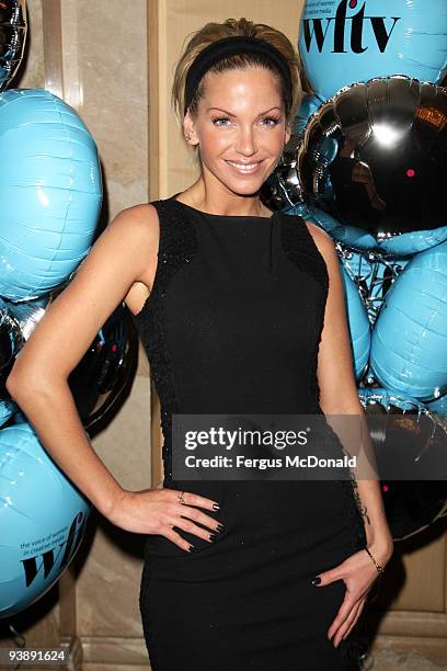 Sarah Harding attends the Women In Film And TV Awards held at the Hilton Park Lane on December 4, 2009 in London, England.