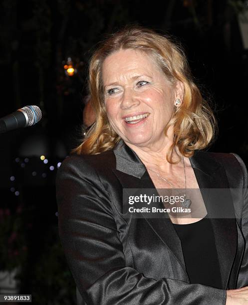 Liv Ullmann speaks at the opening night celebration for "Streetcar Named Desire" BAM Belle Reve Gala at the Brooklyn Academy of Music on December 3,...