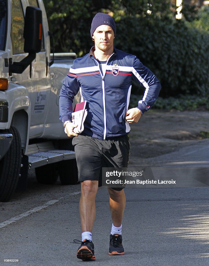 Celebrity Sightings In Los Angeles - December 3, 2009