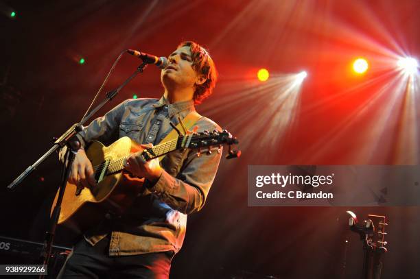 The Beach performs on stage at Koko on March 27, 2018 in London, United Kingdom.