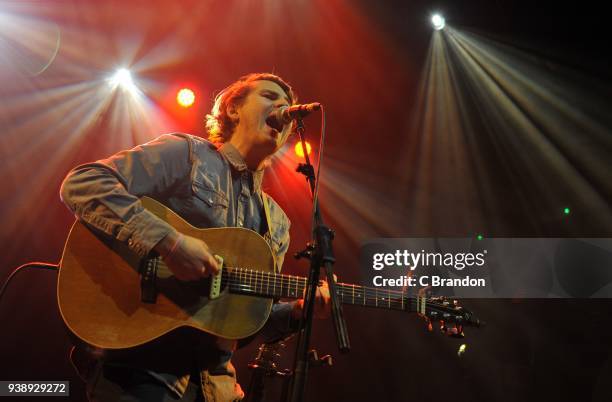 The Beach performs on stage at Koko on March 27, 2018 in London, United Kingdom.