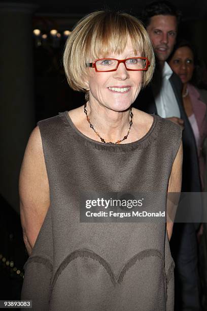 Anne Robinson attends the Women In Film And TV Awards held at the Hilton Park Lane on December 4, 2009 in London, England.