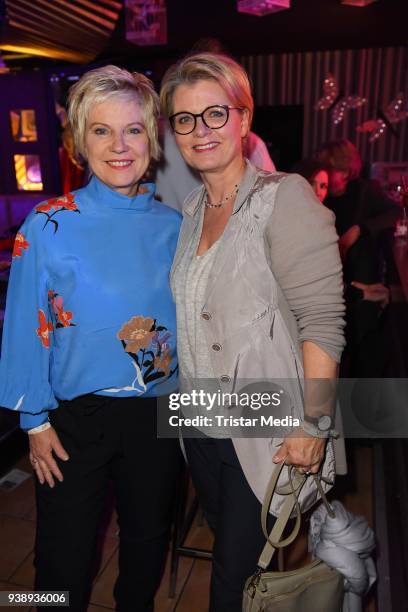 Biggi Birgit Lechtermann and Andrea Spatzek attend the 'Tivoli Cologne' Opening on March 27, 2018 in Cologne, Germany.