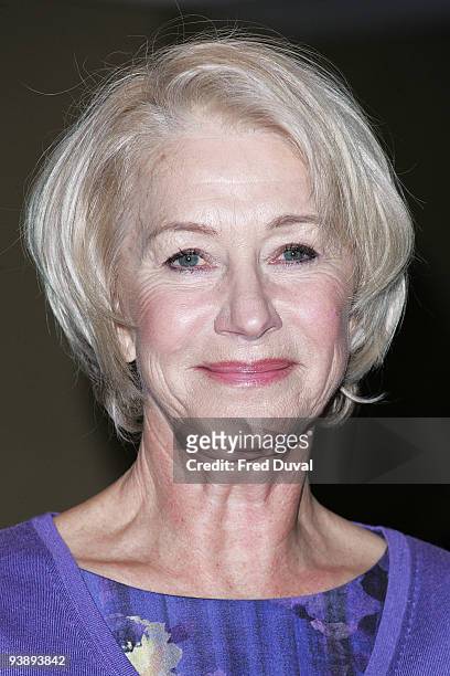 Dame Helen Mirren attends the Women In Film And TV Awards at London Hilton on December 4, 2009 in London, England.