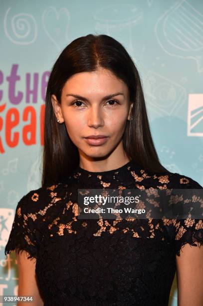 Alejandra Cata attends Garden Of Dreams Foundation's 12th Annual Talent Show at Radio City Music Hall on March 27, 2018 in New York City.