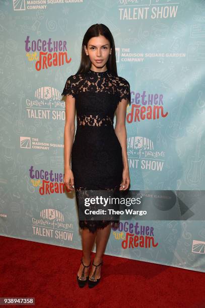 Alejandra Cata attends Garden Of Dreams Foundation's 12th Annual Talent Show at Radio City Music Hall on March 27, 2018 in New York City.