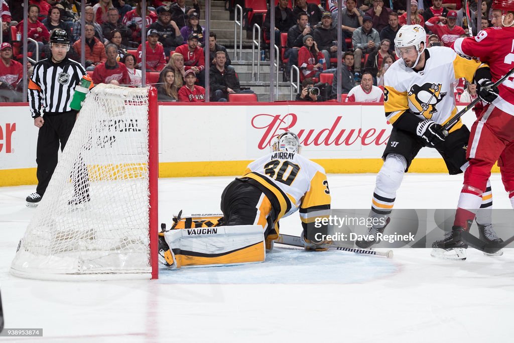 Pittsburgh Penguins v Detroit Red Wings