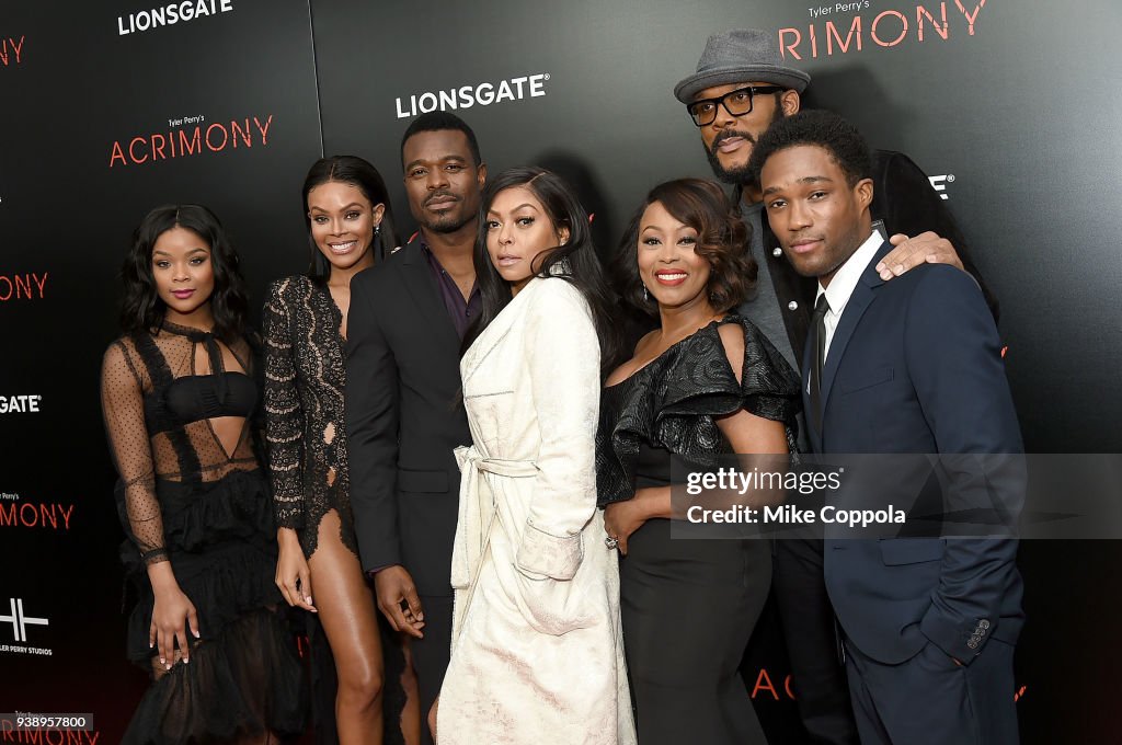 Actors Ajiona Alexus, Crystle Stewart, Lyriq Bent, Taraji P