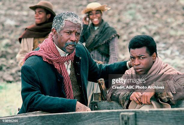Walt Disney Television via Getty Images MOVIE FOR TELEVISION - "ROOTS: THE GIFT" - 12/11/88, Louis Gossett Jr. And LeVar Burton reprised their...