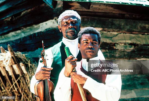 Walt Disney Television via Getty Images MOVIE FOR TELEVISION - "ROOTS: THE GIFT" - 12/11/88, Louis Gossett Jr. And LeVar Burton reprised their...