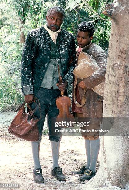 Walt Disney Television via Getty Images MOVIE FOR TELEVISION - "ROOTS: THE GIFT" - 12/11/88, Louis Gossett Jr. And LeVar Burton reprised their...