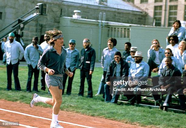 Walt Disney Television via Getty Images MOVIES - "The Jericho Mile" - 3/18/79, Prisoner Rain Murphy becomes a distance runner. Shot at Folsom State...