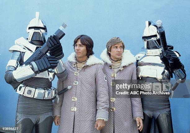 The Ultimate Weapon" - 9/17/78, Extra, Richard Hatch , Dirk Benedict , extra on the Disney General Entertainment Content via Getty Images Television...