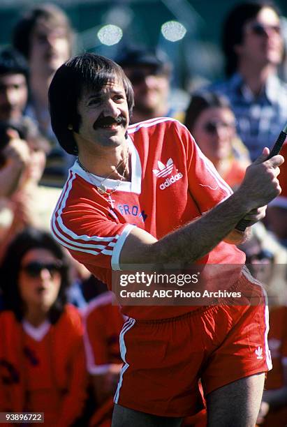 Walt Disney Television via Getty Images SPECIAL - "Battle of the Network Stars" - 2/28/77, Sonny Bono on the Walt Disney Television via Getty Images...