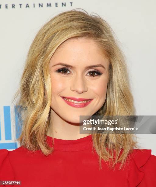 Erin Moriarty attends the world premiere of 'The Miracle Season' on March 27, 2018 in West Hollywood, California.