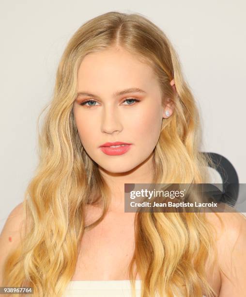 Danika Yarosh attends the world premiere of 'The Miracle Season' on March 27, 2018 in West Hollywood, California.