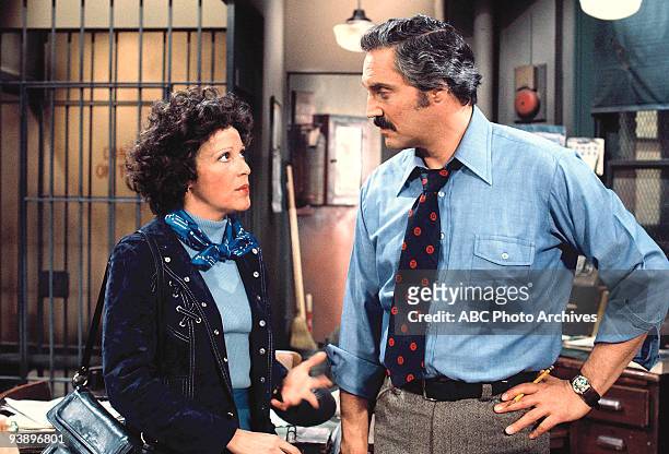 Massage Parlor" - Season Two - 2/19/76, Det. Wentworth and Barney discussed her bust in a massage parlor.,