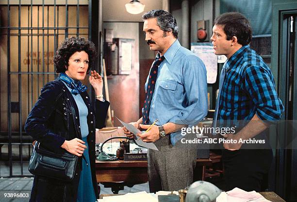 Massage Parlor" - Season Two - 2/19/76, Det. Wentworth , Barney and Wojo discussed her bust in a massage parlor. ,
