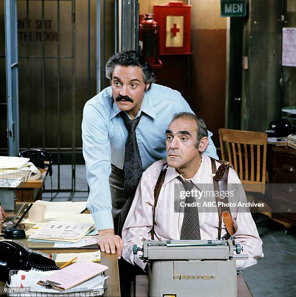 Gallery - 1/23/75, "Barney Miller" sprung from a pilot that aired as a special on Walt Disney Television via Getty Images in 1974 called "The Life...