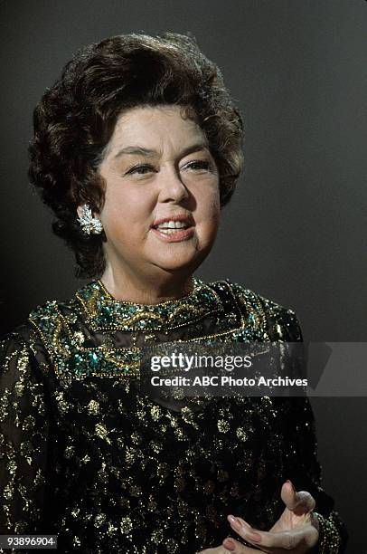 Walt Disney Television via Getty Images SPECIAL - "The Movies" - 1974, Rosalind Russell,