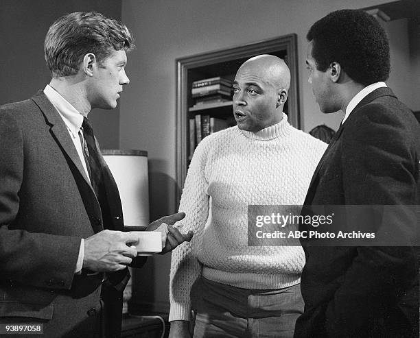 Candy Man" - 2/11/69, Frank Converse , James Earl Jones , Robert Hooks on the Disney General Entertainment Content via Getty Images Television...