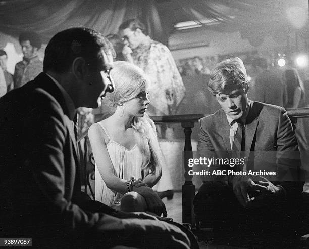 Case of the Shady Lady" - 11/19/68, Ted Beniades , Gretchen Corbett , Frank Converse on the Disney General Entertainment Content via Getty Images...