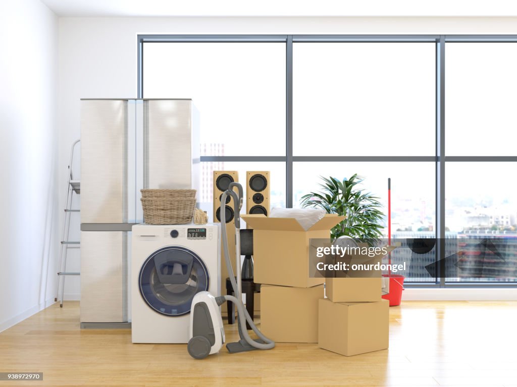 Moving at a new house