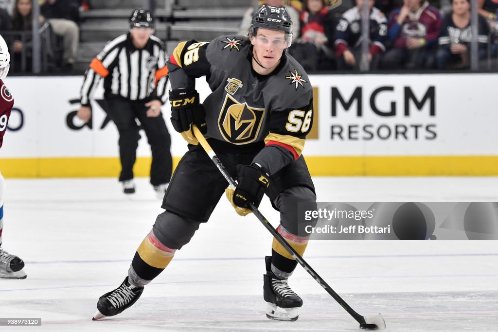 Colorado Avalanche v Vegas Golden Knights