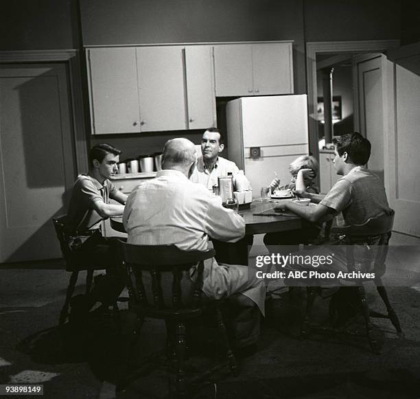 National Pastime" - 4/27/61- Tim Considine, William Frawley, Fred MacMurray and Don Grady,