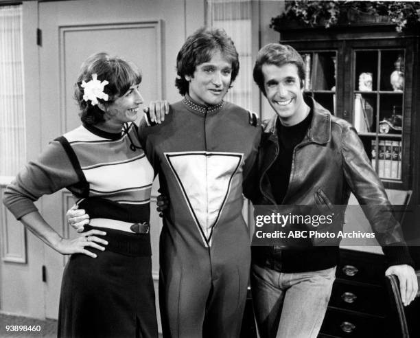 Pilot" - Season One - 9/24/78, Robin Williams stars as Mork, a comedic alien who travels to Earth from his planet Ork in a large egg-shaped space...