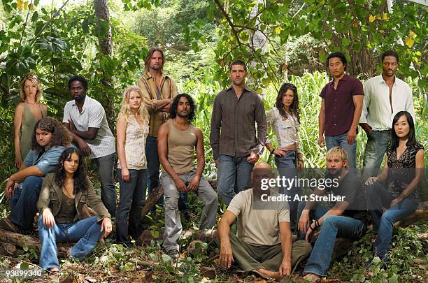 Lost" stars Jorge Garcia as Hurley, Michelle Rodriguez as Ana Lucia, Harold Perrineau as Michael, Emilie de Ravin as Claire, Josh Holloway as Sawyer,...