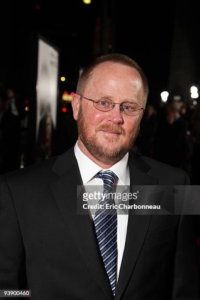 Writer Anthony Peckham at Warner Bros. Pictures Los Angeles Premiere of 'Invictus' on December 03, 2009 at the Academy of Motion Picture Arts &...