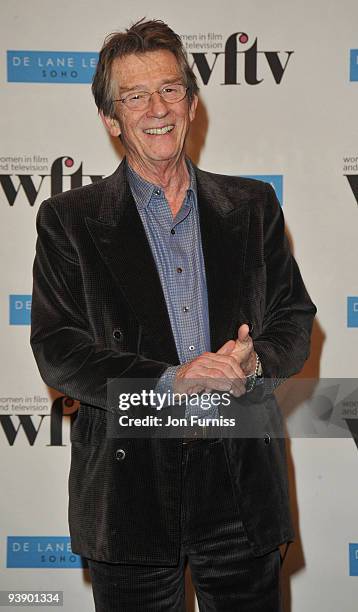 John Hurt attends the Women In Film And TV Awards at London Hilton on December 4, 2009 in London, England.