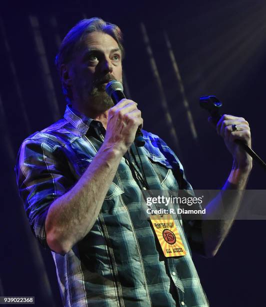 Singer/Songwriter Darryl Worley perfpoms during Daryle Singletary Keepin' It Country Tribute Show at Ryman Auditorium on March 27, 2018 in Nashville,...