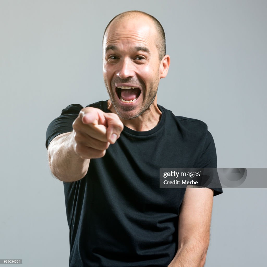 There Point Out Pointing Out High-Res Stock Photo - Getty Images