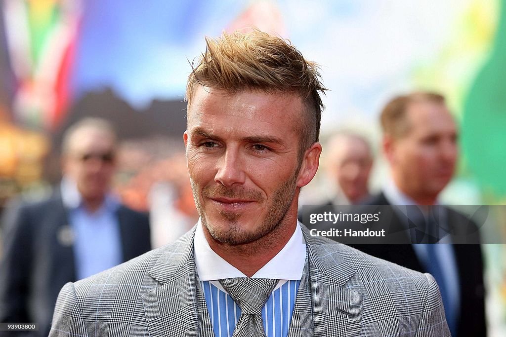 Red Carpet Event Prior To The 2010 FIFA World Cup Final Draw