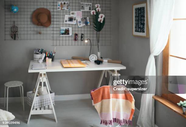 student room - dorm room stock pictures, royalty-free photos & images