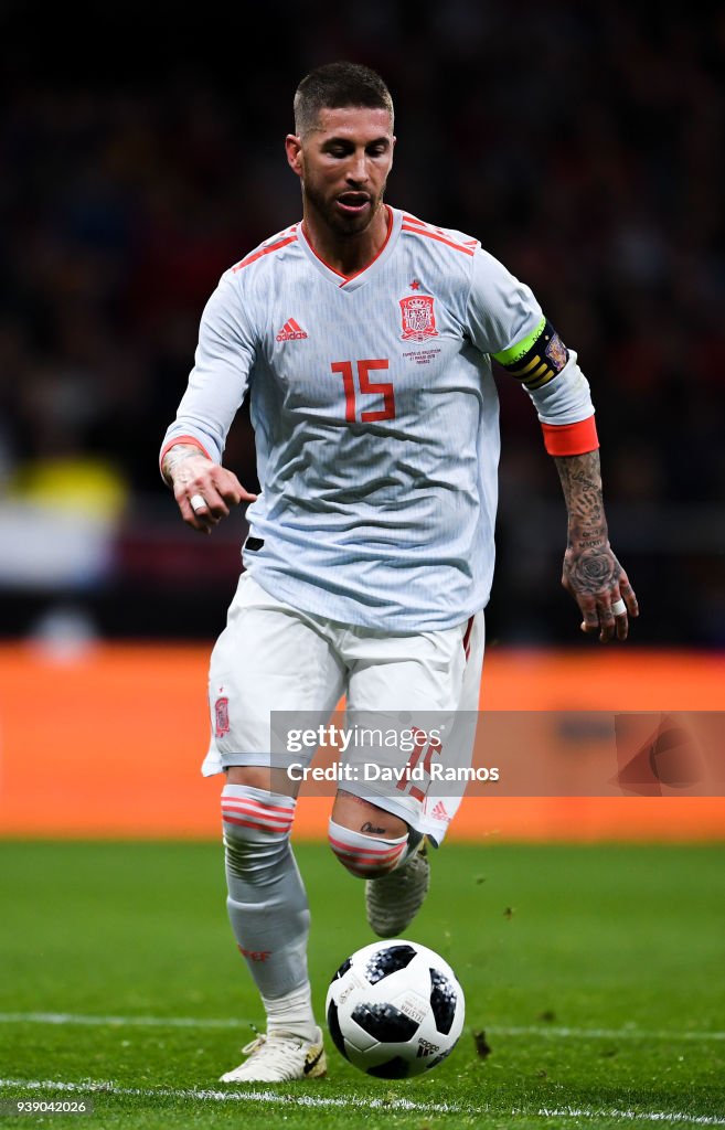 Spain v Argentina - International Friendly