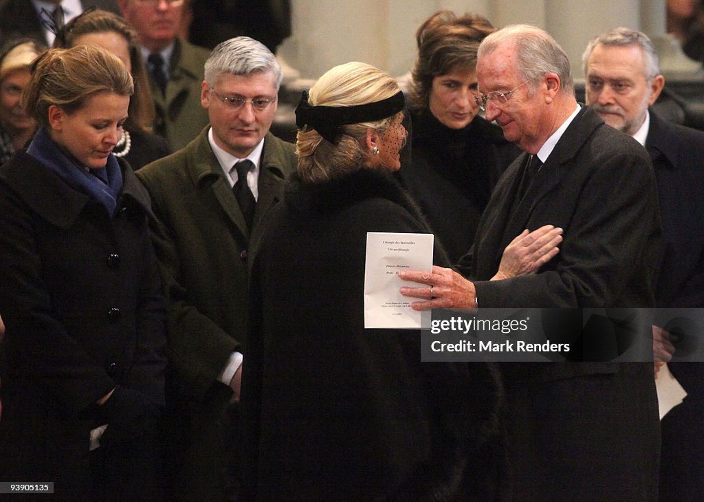 Prince Alexandre of Belgium Funerals