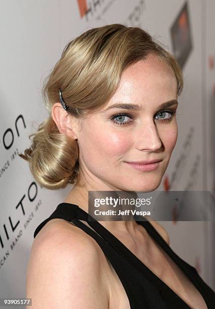 Actress Diane Kruger arrives at the 2009 Hamilton Behind The Camera awards held at The Highlands Club in the Hollywood & Highland Center on November...