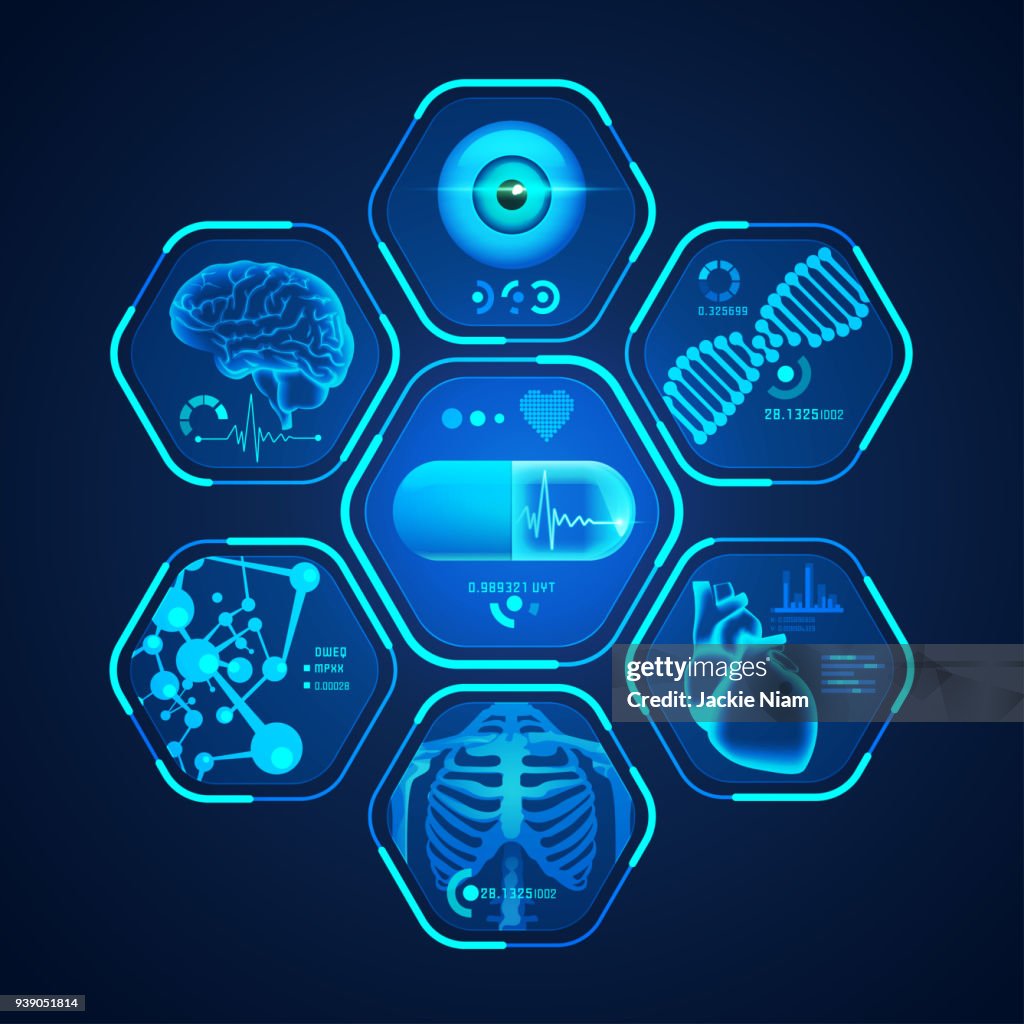 Biomedical Interfaces Medical Interface High-Res Vector Graphic - Getty Images