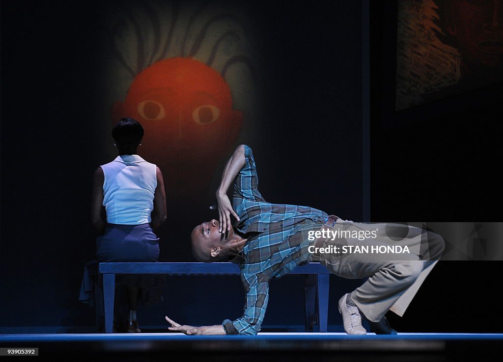 Matt Rushing Comedian Matthew Rushing and Ronni Favors of the Alvin Ailey American Dance ...