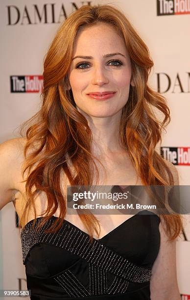 Actress Jamie Ray Newman attends the Damiani Diamonds & The Hollywood Reporter Power 100 Women in Entertainment on December 3, 2009 in Beverly Hills,...