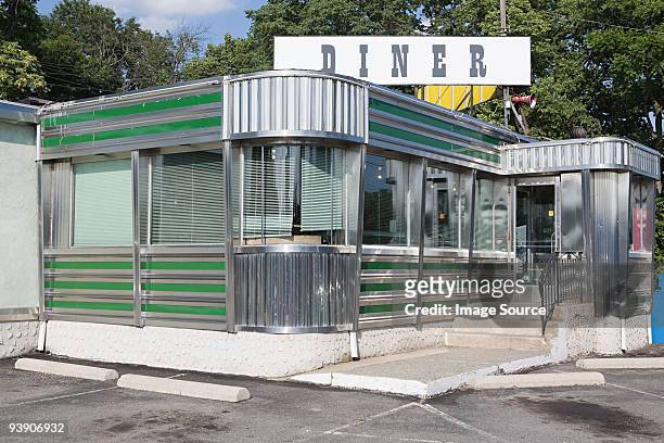 an american diner - american diner stock pictures, royalty-free photos & images